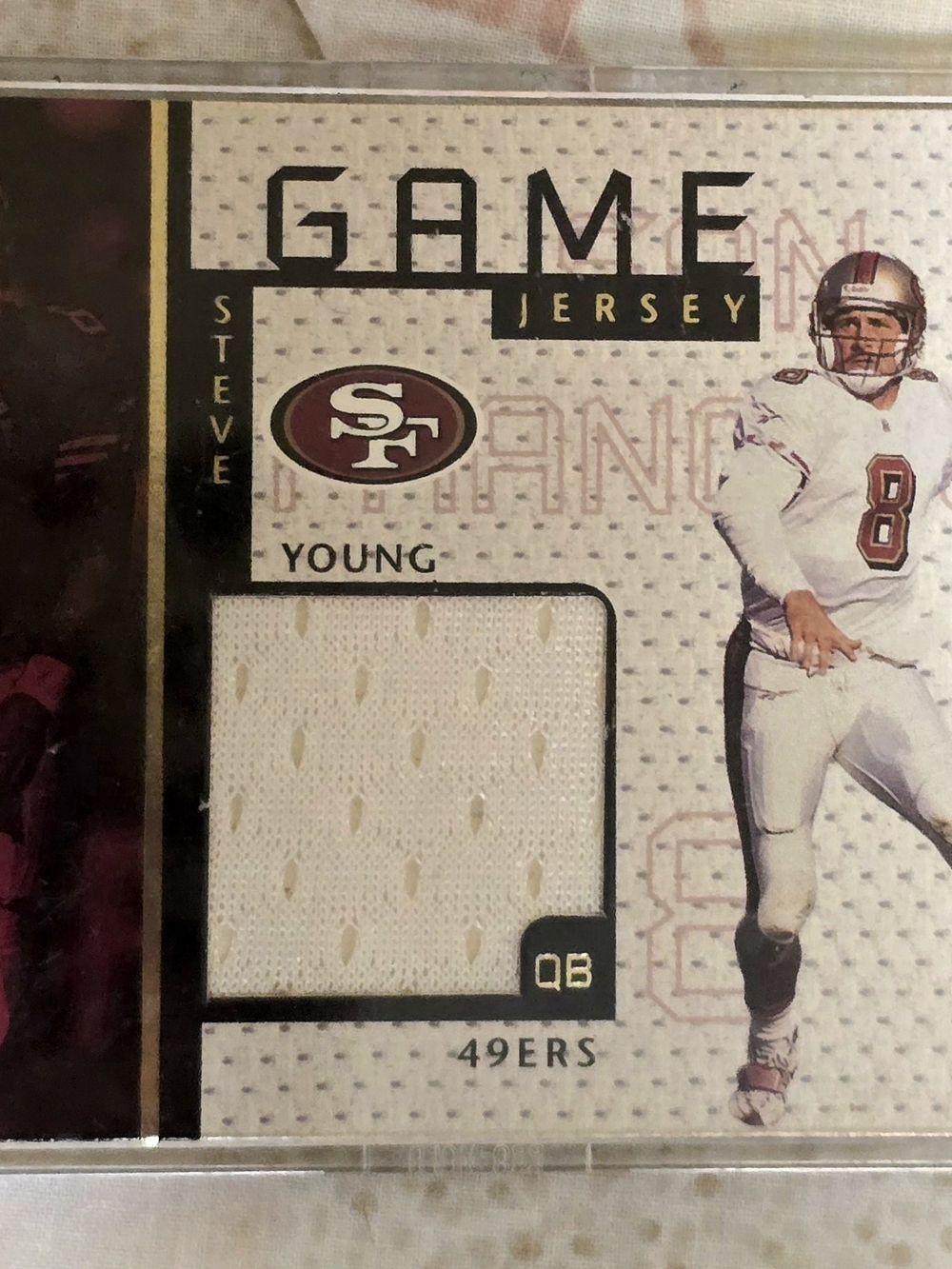 Steve Young Game Jersey 1998